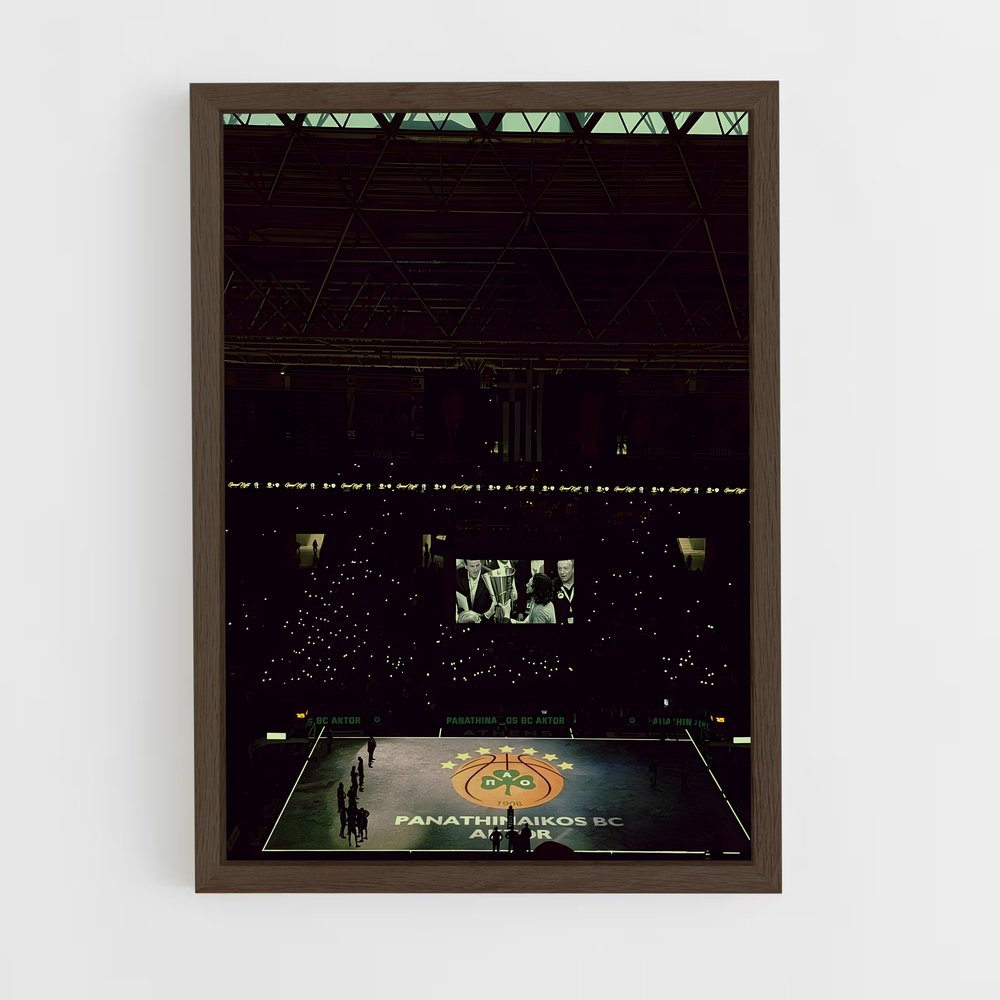 Poster Panathinaikos basketball (vue 5)